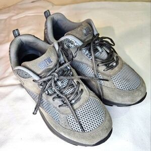 DREW Aaron Orthotics Sneakers Oxford Gray Size 8 Wide
